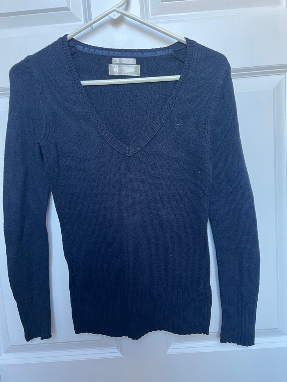 Classic V-Neck Navy Women’s Sweater by Old Navy